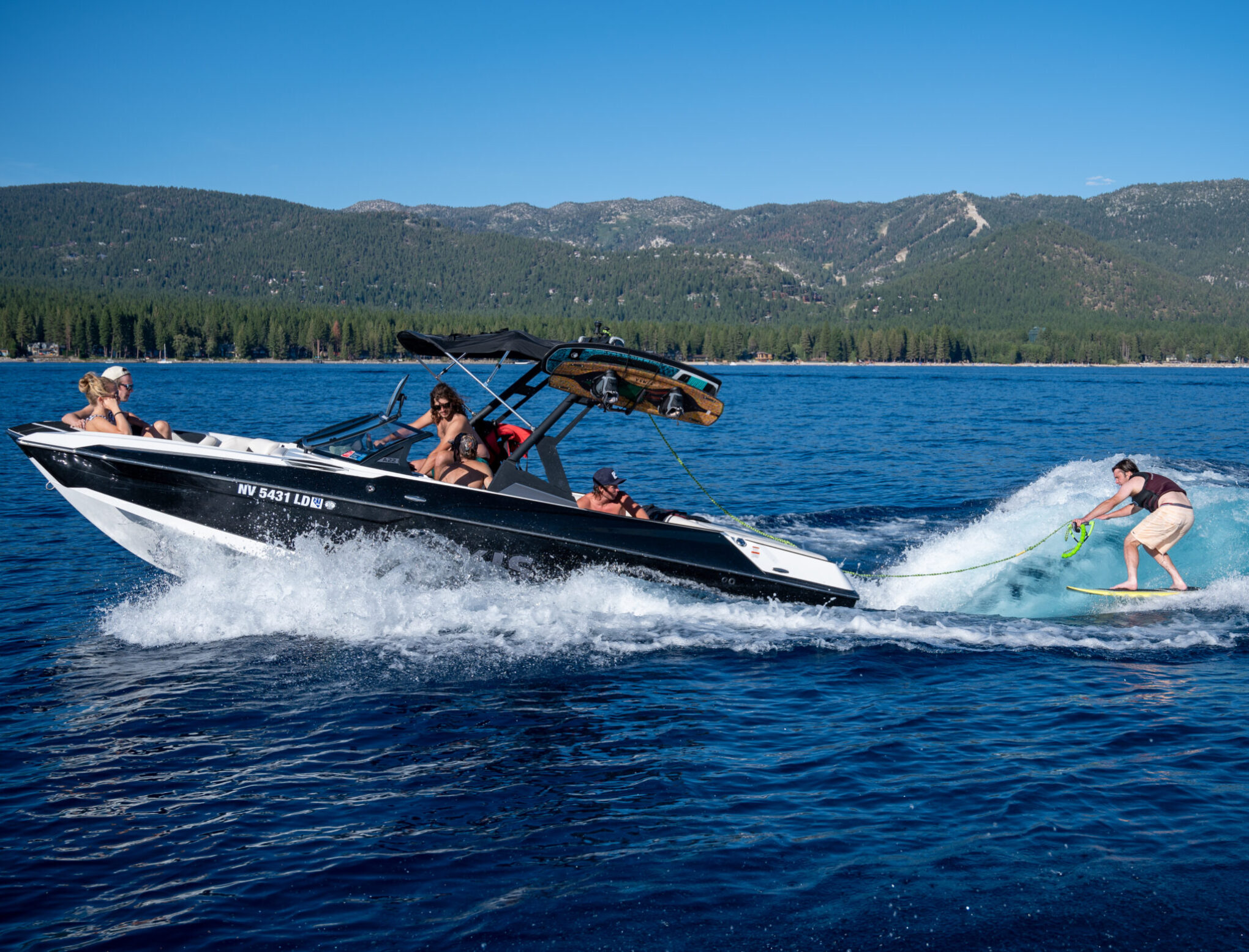 Elevated Water Sports Lake Tahoe
