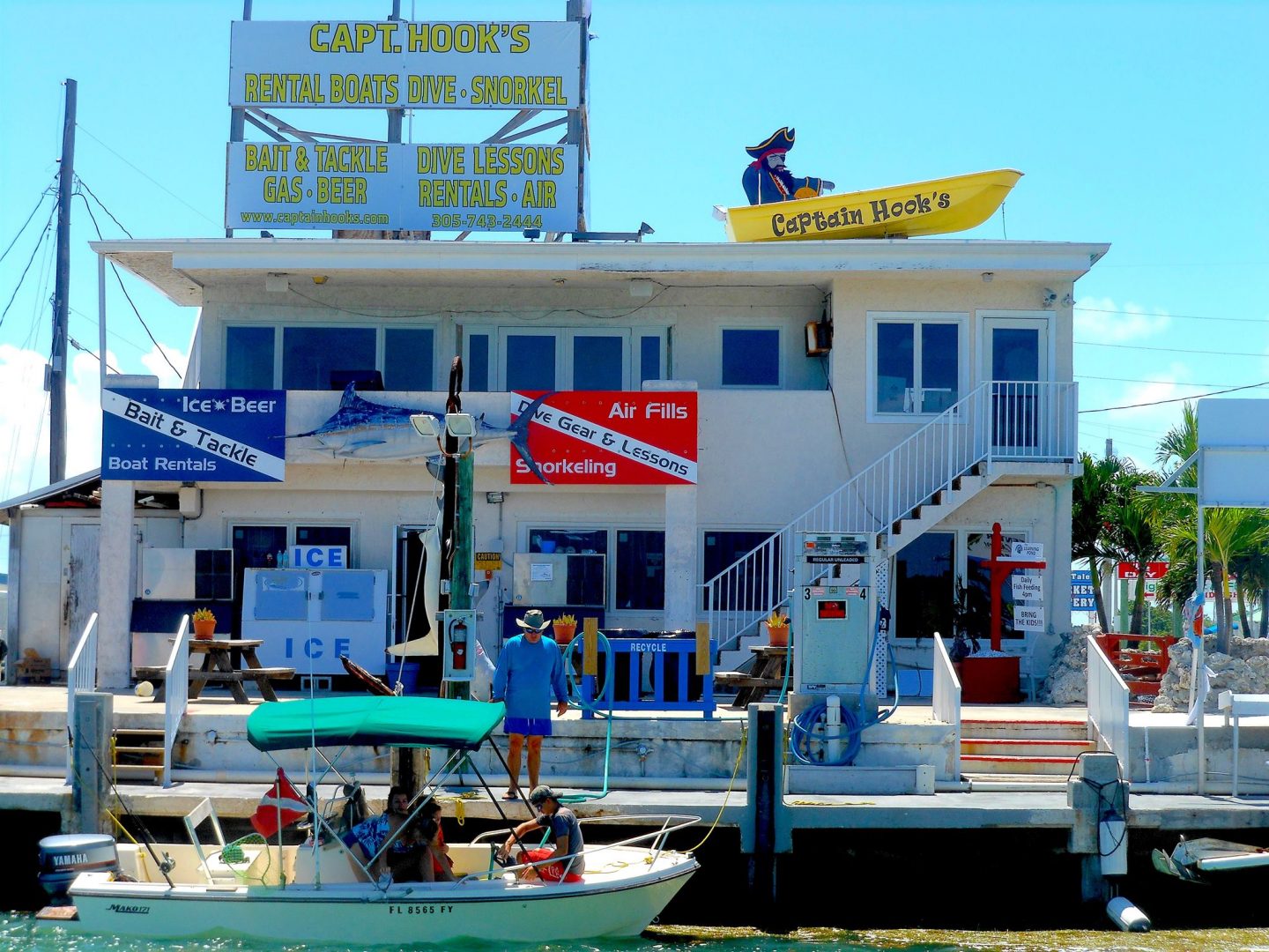 Captain Hooks Marina and Dive Center