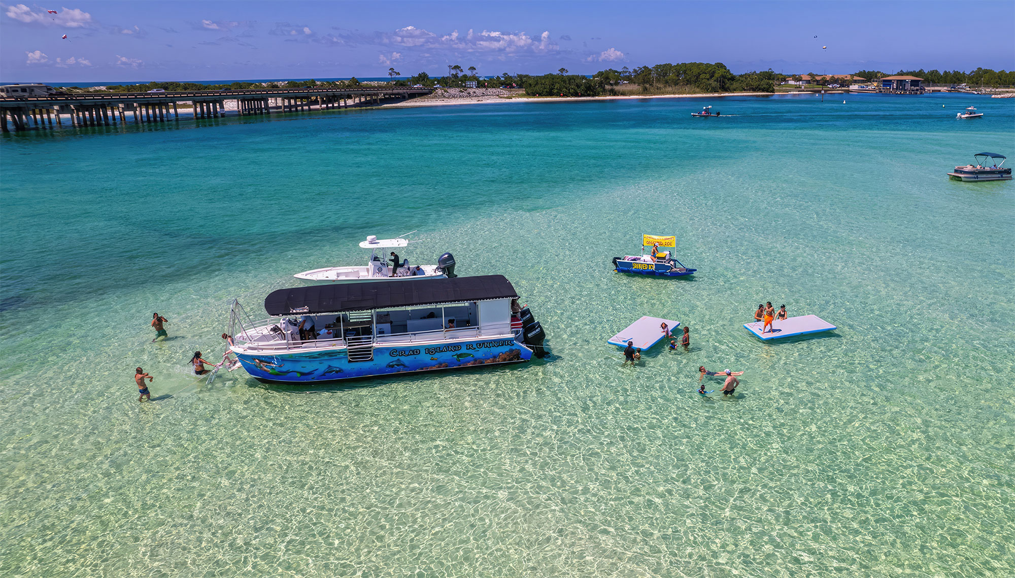 Crab Island Runner and Destin Dolphin Tours