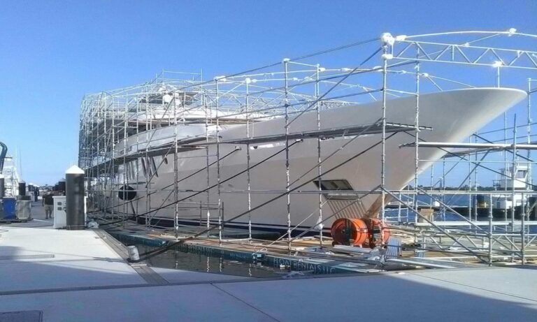 USA Boat Shrinkwrap Solutions and Scaffolding