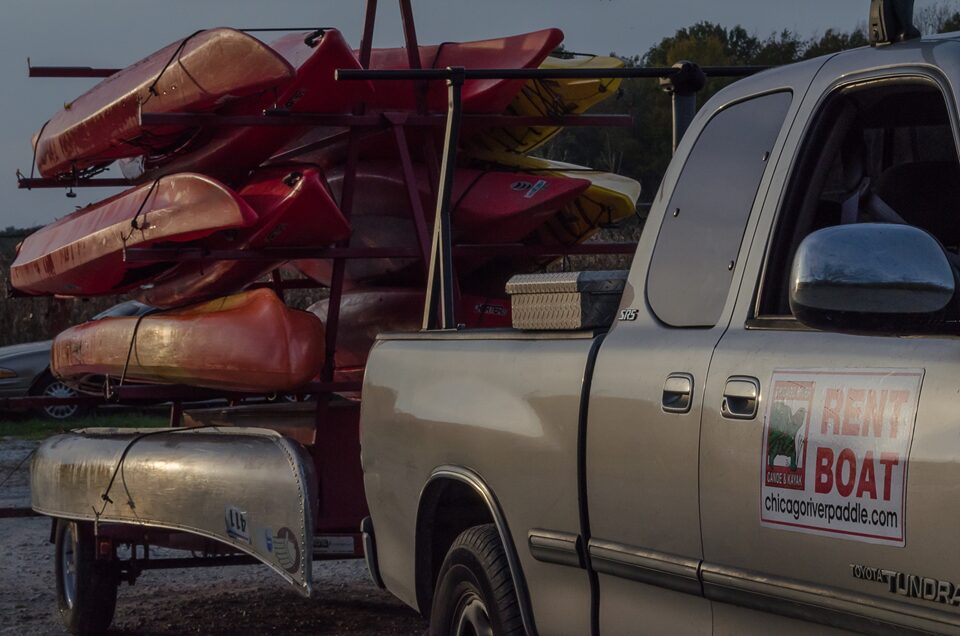 Chicago River Canoe & Kayak at Busse Reservoir Main Pool