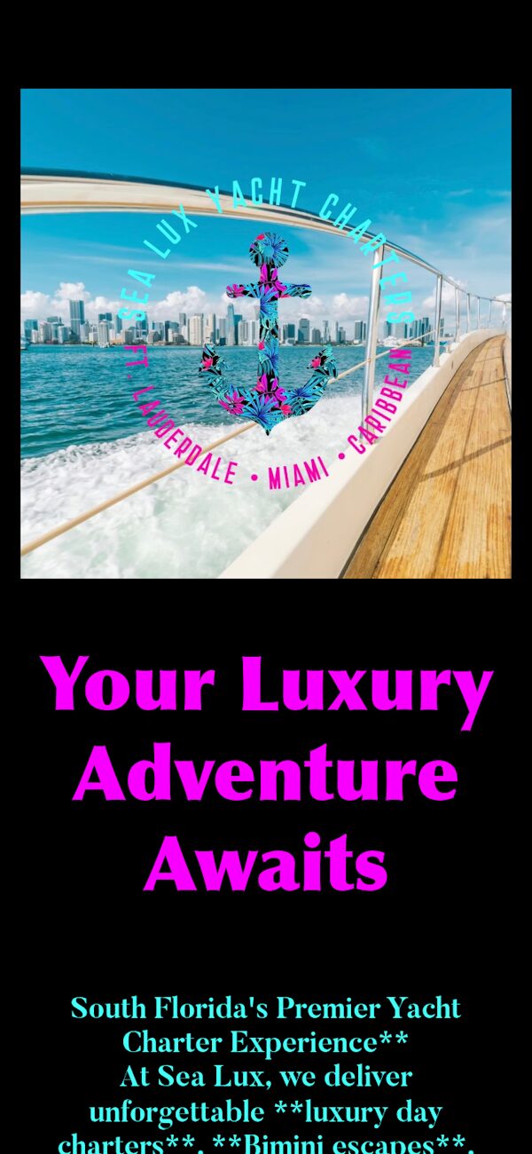 Sea Lux Yacht Sales and Charters