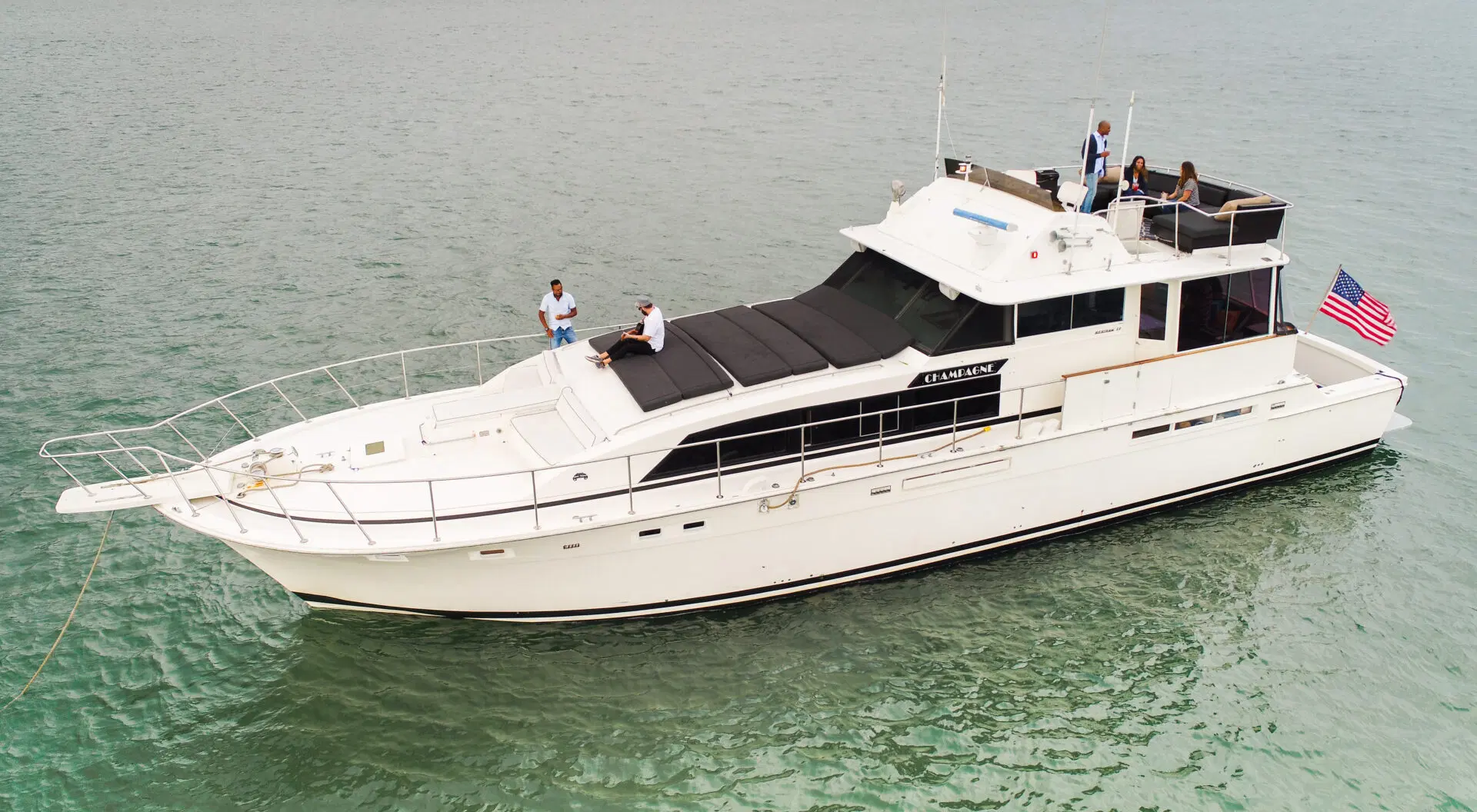 Champagne Yacht Rental and Charter