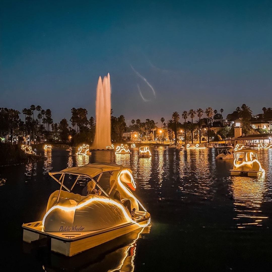 Echo Park Swan Boats by Wheel Fun Rentals