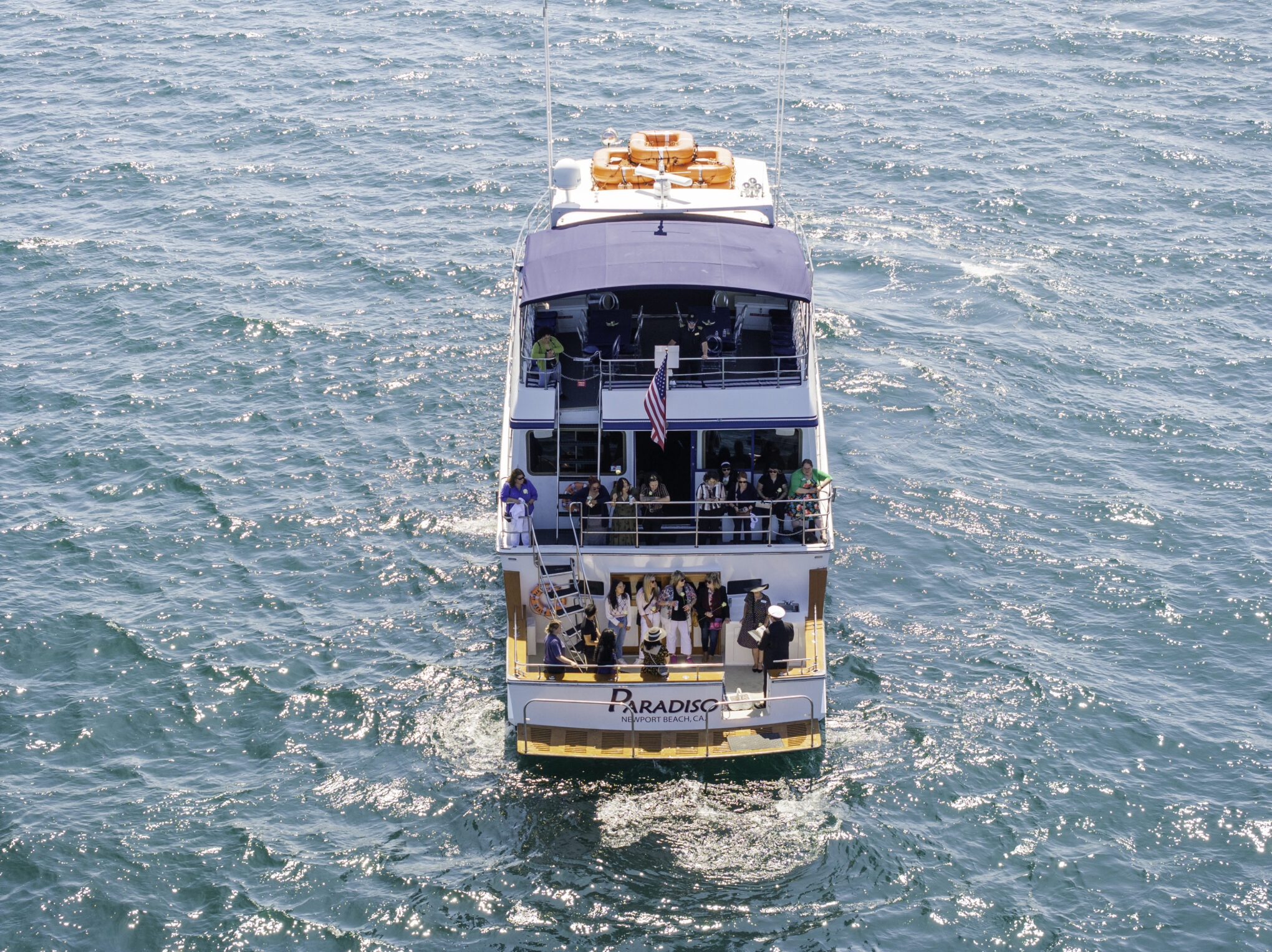 Scattering of Ashes at Sea