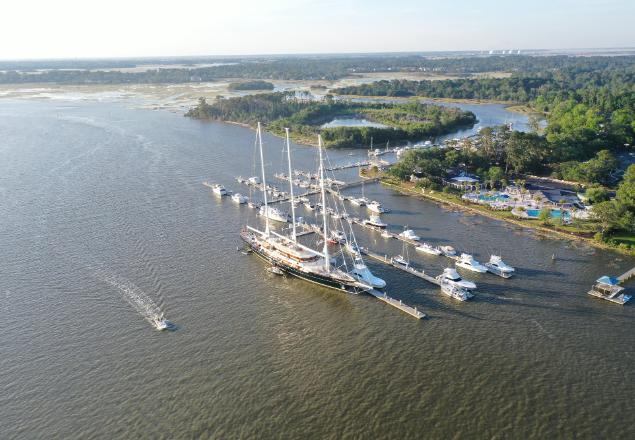 Savannah Yacht Club Dock