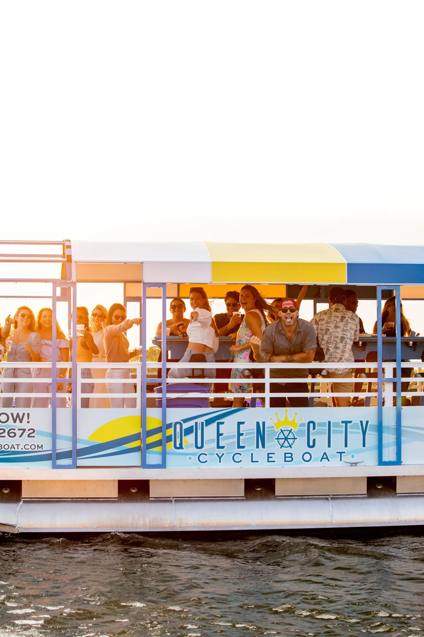 Queen City Cycle Boat