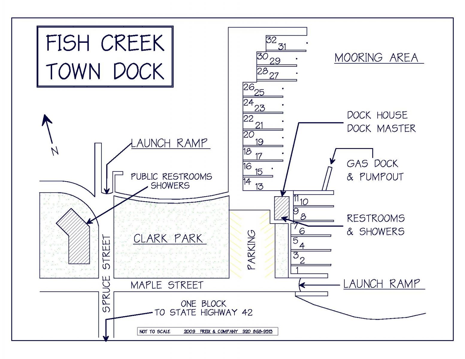 Fish Creek Town Dock