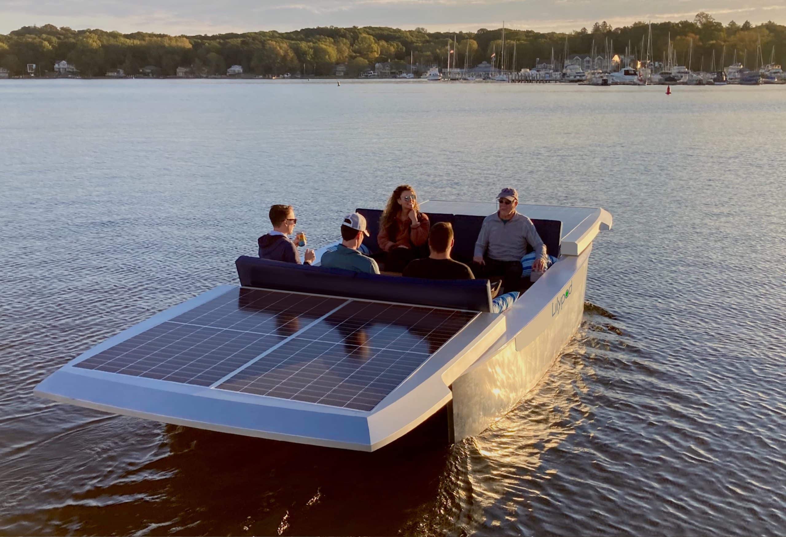 Lilypad Solar Boat Rentals