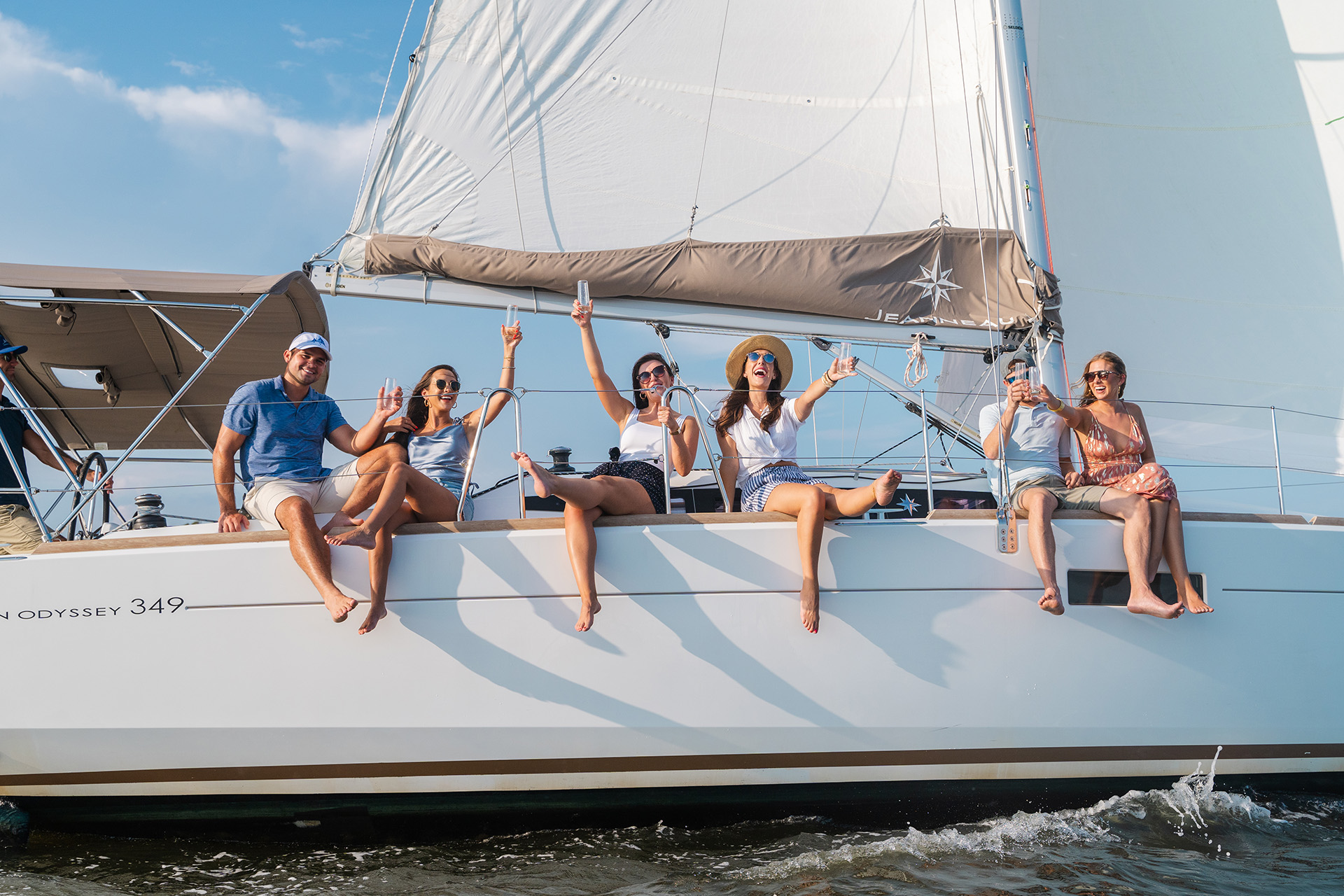 Charleston Harbor Sailing
