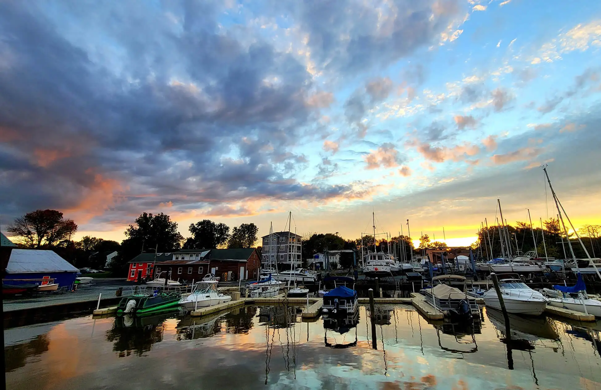 Havre De Grace Marina at the Log Pond