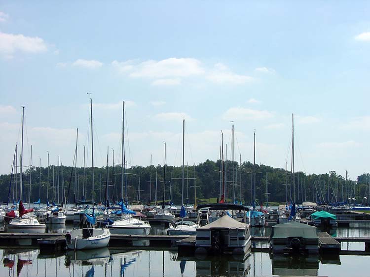 Rocky Fork State Park East Shore Marina
