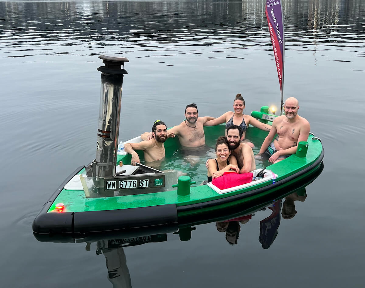 Lake Union Hot Tub Boats