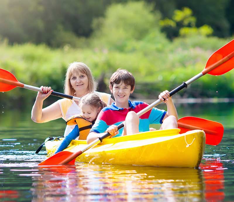 Boating in Boston at Natick