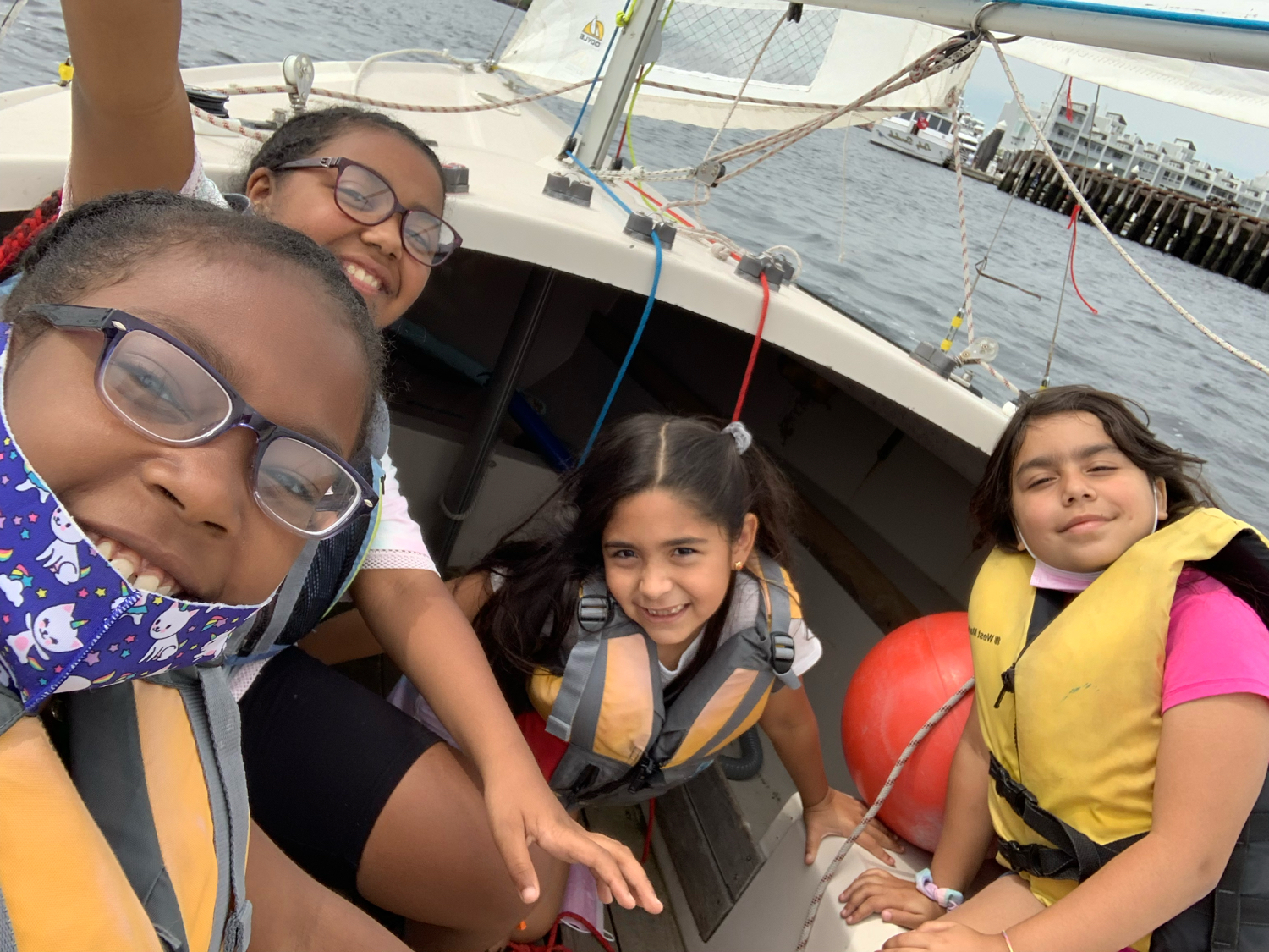 Courageous Sailing at Jamaica Pond Boathouse