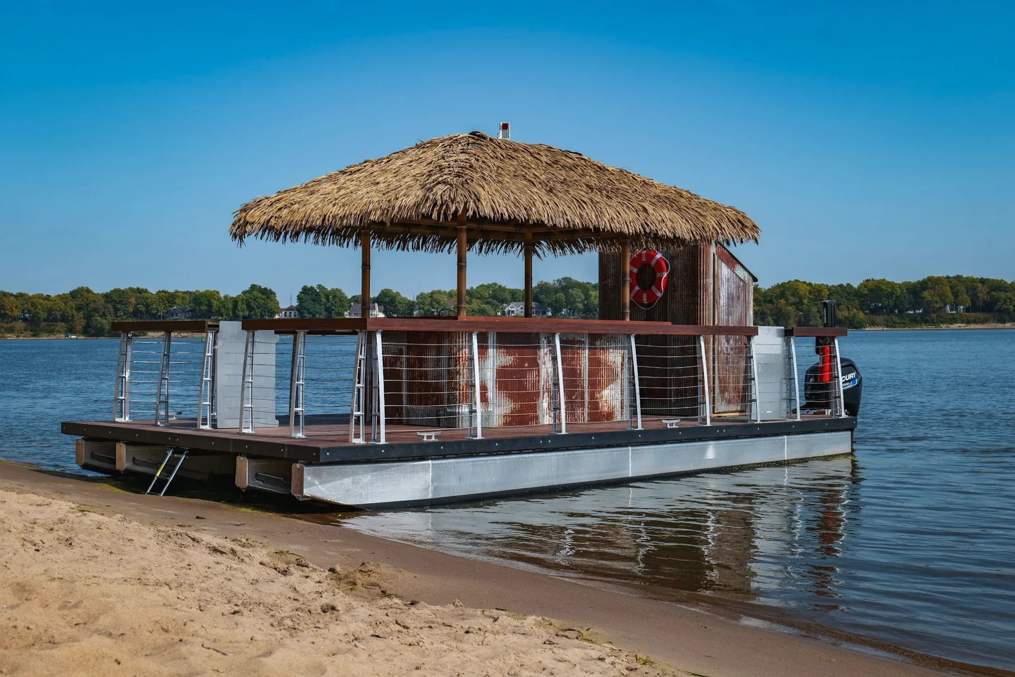 CB Tiki Boat
