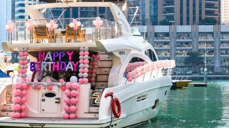 birthday boat party